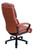 Commander Genuine Leather Executive Chair with 400 lbs. Cap. in Terra Cotta Brown