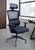 Shiatsu Massage Black Mesh Office Chair w/ Heat Function