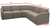 Mocha Ash Modular Lounge Series - 6-Piece Reception Package
