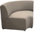 Mocha Ash Flexible Seating Series - 8-Piece U-Shaped Lobby Sofa