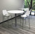 24" Round x 41"H Metal Disc Base Bar Height Breakroom Table