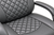 Top Grain Leather Guest Chair with Padded Armrests
