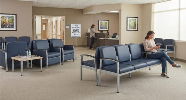Patient-Facing Seating for Medical Offices: What Waiting Rooms Need That Staff Areas Don't