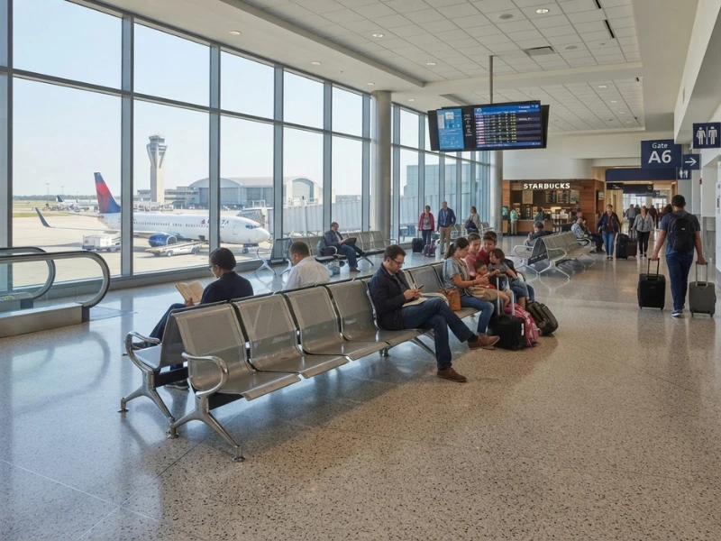 Airport beam seating
