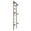 6'0" Aluminum Wall Mounted Ladder