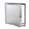 10 x 10 - Fire Rated Insulated Access Door with Flange - Stainless Steel California Access Doors