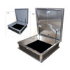 30 x 30 Roof Hatch - Aluminum California Access Doors