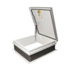 36" x 30" Single Leaf Gas Spring Lift Roof Hatch - 70PSF