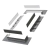 34" x 46" Low-Profile Shingle Roof Flashing Kit for Curb Mounted Skylight