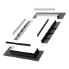 44¼" x 45¾" Low-Profile Shingle Roof Flashing Kit Compatible with BA-PDS, BA-PDX