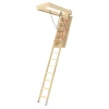 22.5" x 47" Insulated Wood Attic Ladder - 300lbs. Load Capacity
