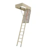 22.5" x 54" Fire Rated 60 min Wood Attic Ladder - 375 lbs. Load Capacity