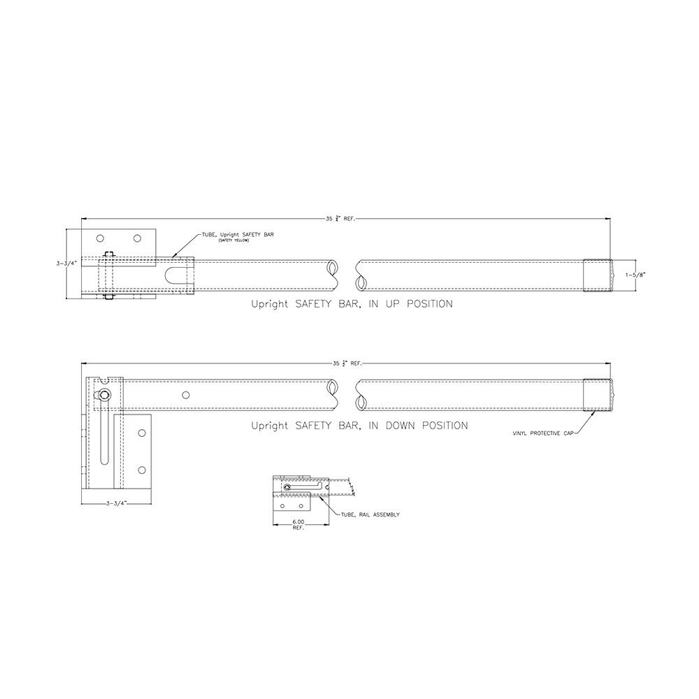 Upright Safety Bar Factory Installed Best Access Doors