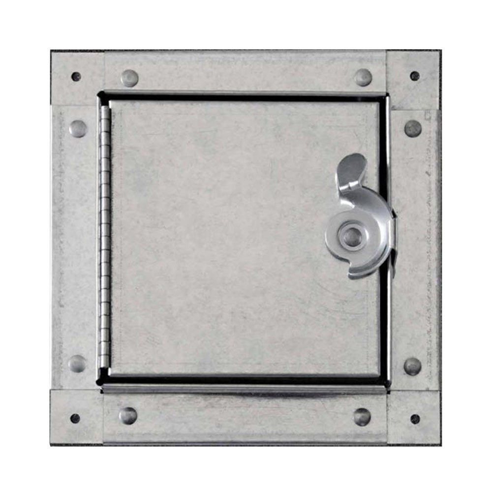 12" x 12"  Self Stick Hinged Duct Door - For Sheet Metal Ducts