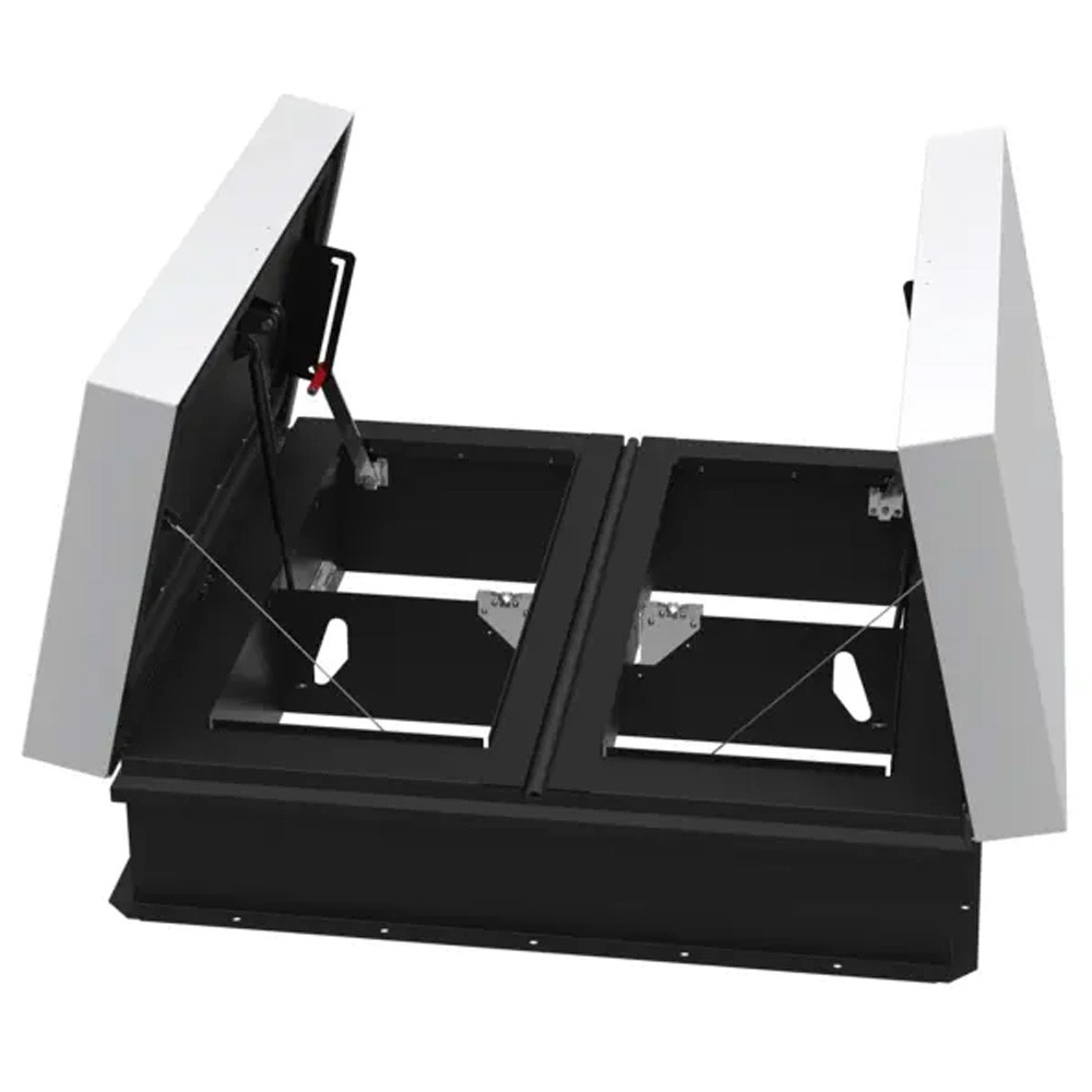 60" x 120" Double Door AcousticMAX Smoke Vent - STC 50 OITC 47