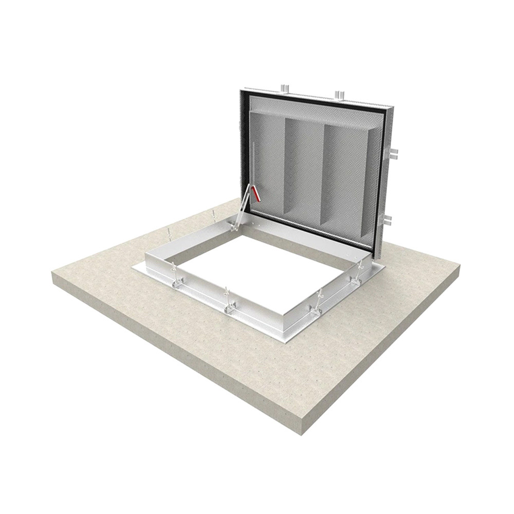 36" x 36" Water Tight Well Hatch - 625psf - Aluminum