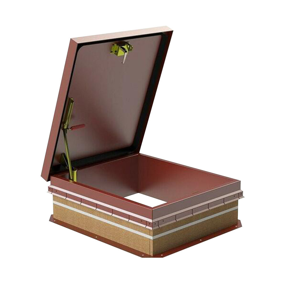 36" x 30" Ladder Roof Hatch - Stainless Steel