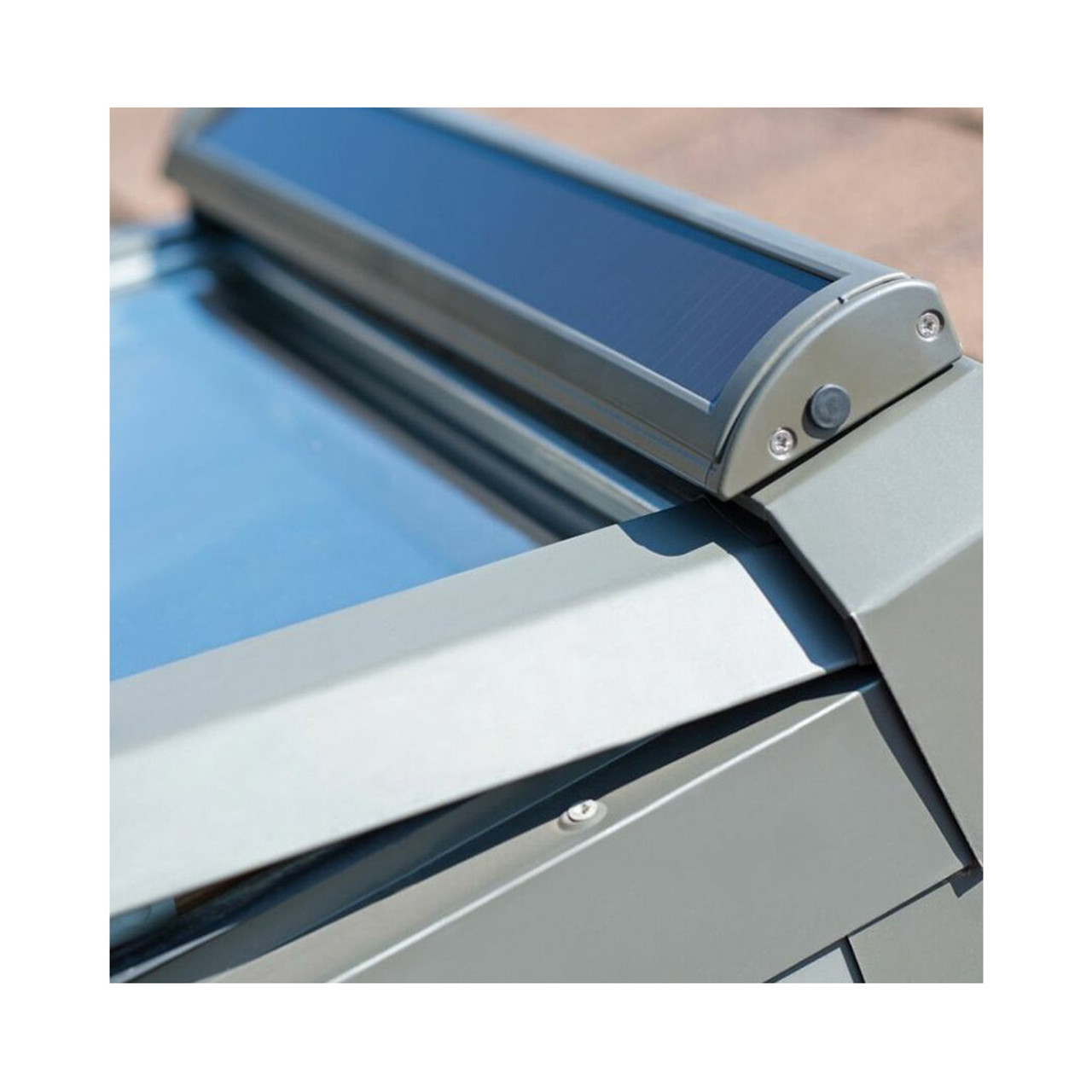 24" x 55" Solar Venting Deck-Mount Skylight Laminated Glass