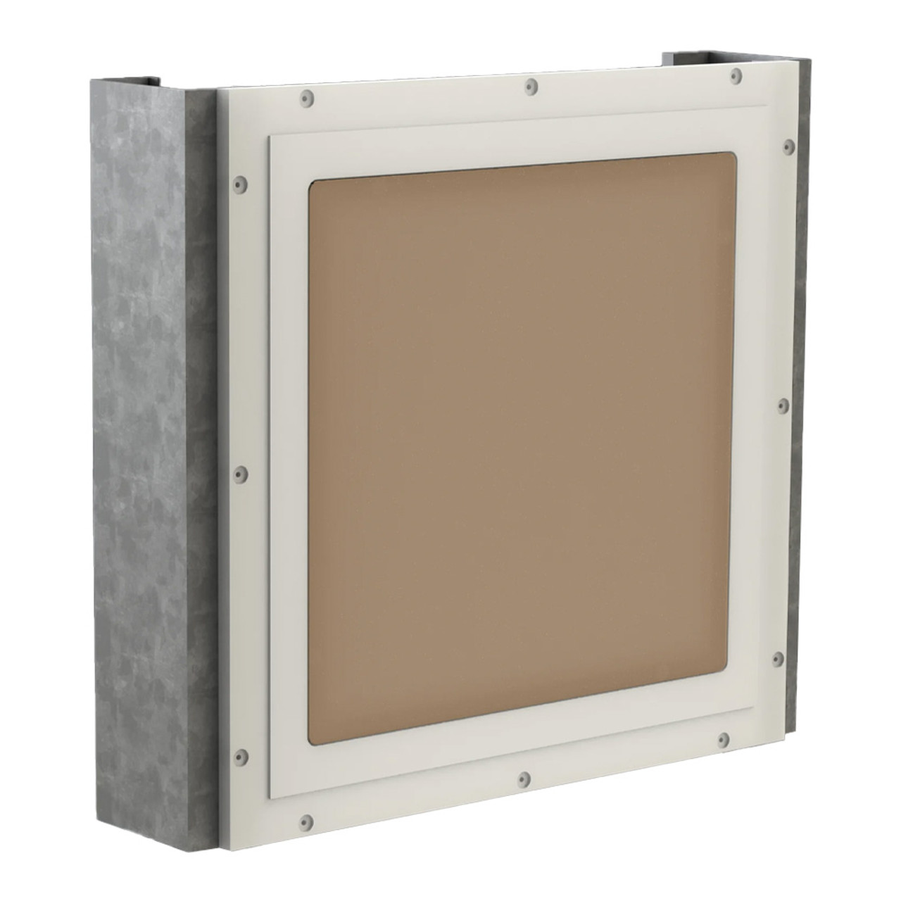 6" x 6" Tapeable Wall Panel for 3/4" Drywall Primed Frame