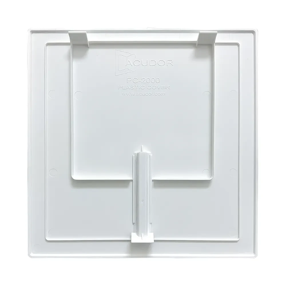 8" x 8" Spring-Fit Plastic Access Cover for Walls and Ceilings