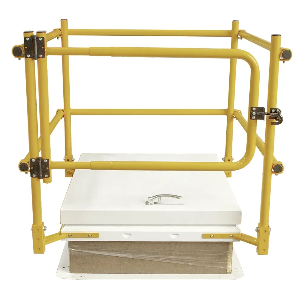 36" x 30" Saf-T-Hatch Roof Hatch with Safety Railing