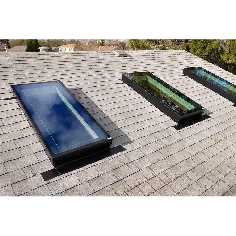 30¹⁄₁₆" x 45¾" Fixed Deck Mounted Skylight with Premium Infinity Laminated Low-E Triple Glass