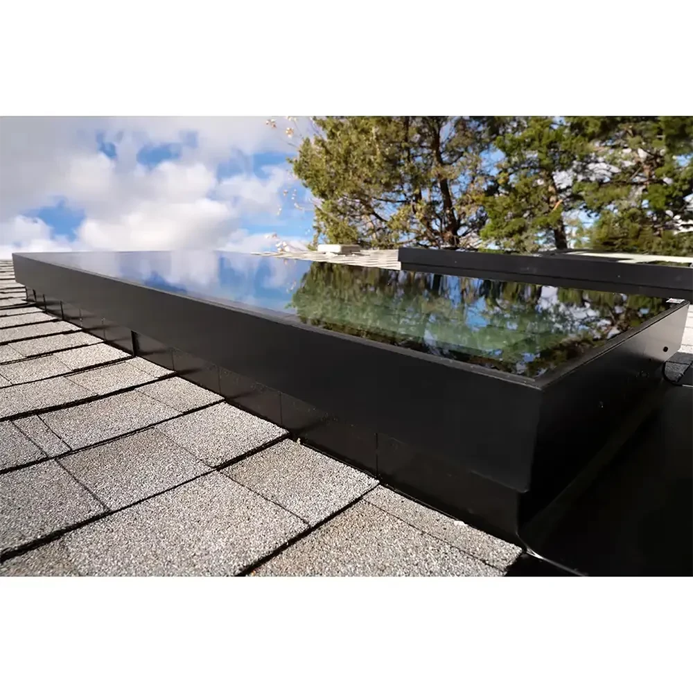 44¼" x 45¾" Fixed Deck Mounted Skylight with Premium Infinity Laminated Low-E Triple Glass