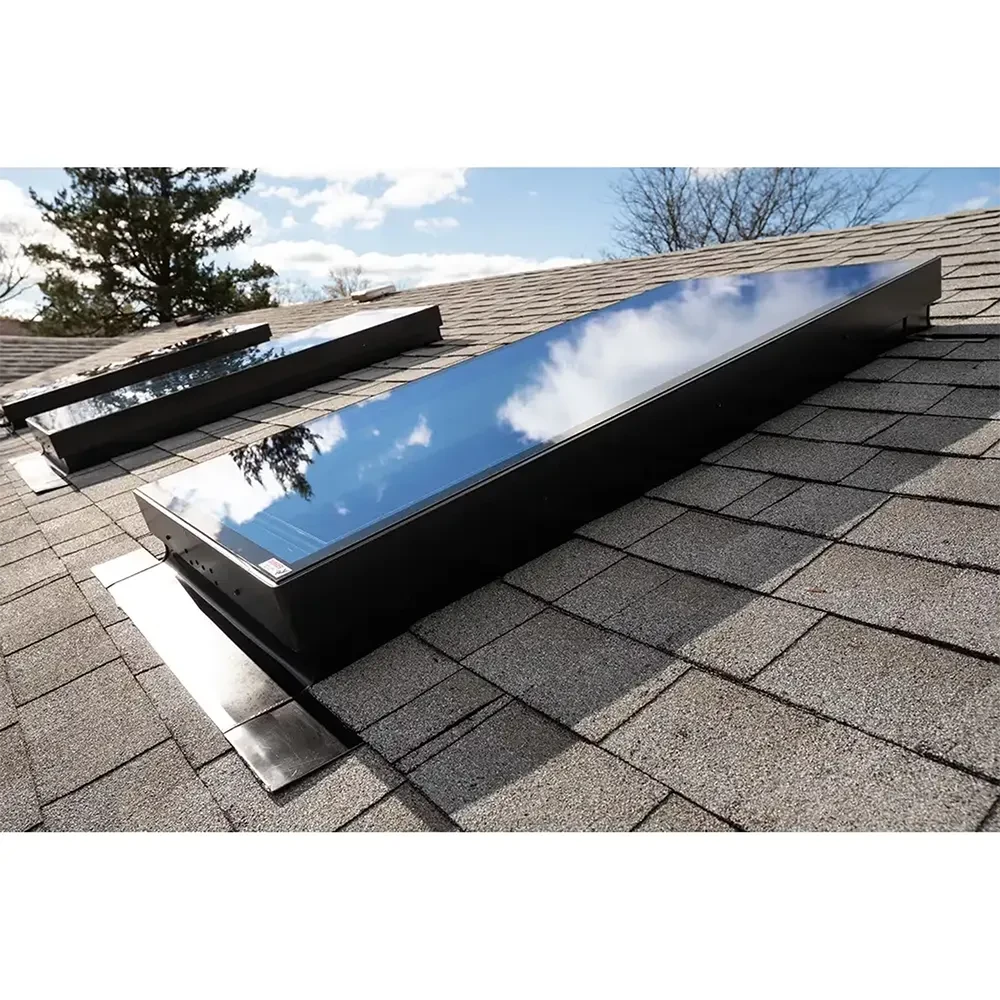 44¼" x 45¾" Fixed Deck Mounted Skylight with Premium Infinity Laminated Low-E Triple Glass
