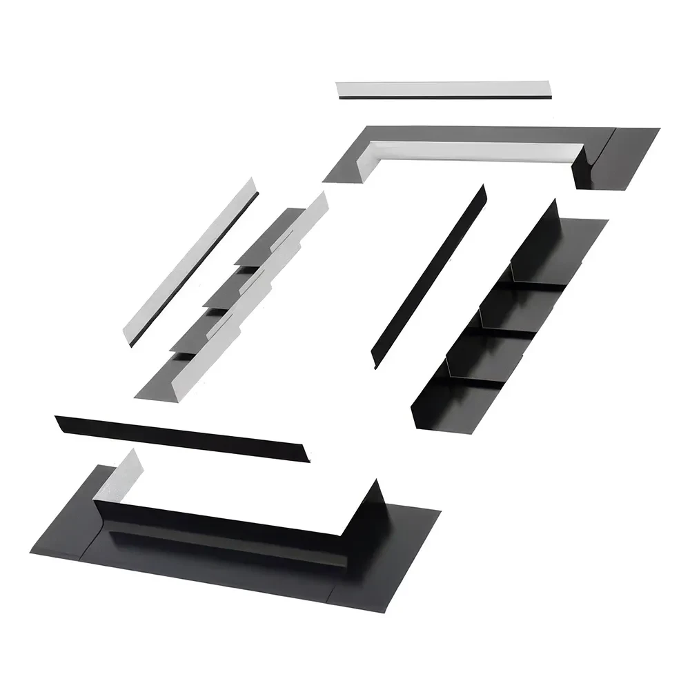 44¼" x 45¾" Low-Profile Shingle Roof Flashing Kit Compatible with BA-PDS, BA-PDX