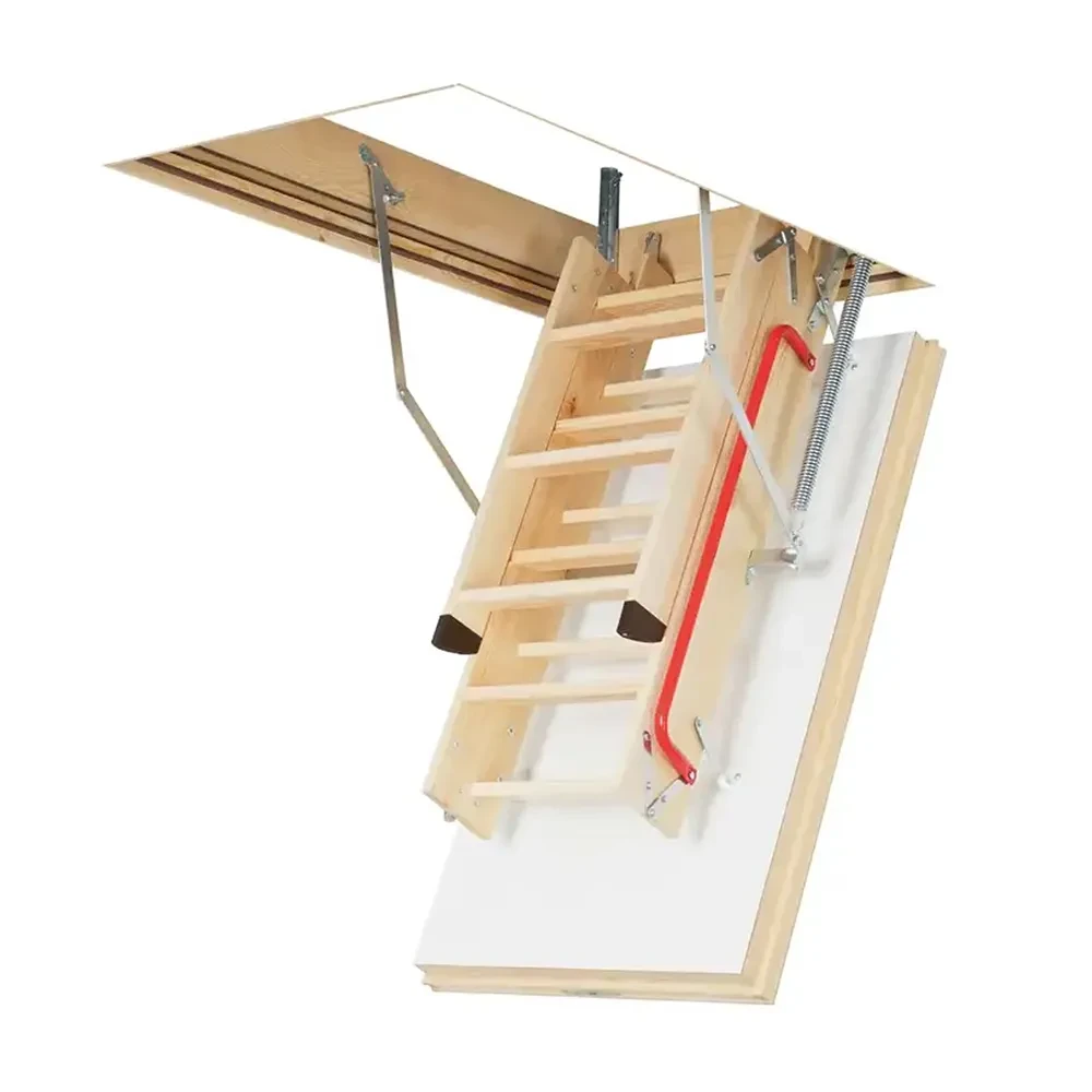 22.5" x 54" Thermo Wood Attic Ladder - 350 lbs. Load Capacity
