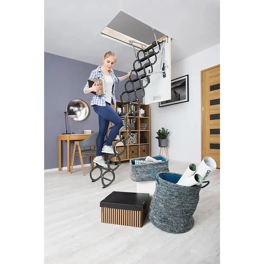 22½" x 31½" Insulated Scissor Attic Ladder - 350 lbs. Load Capacity
