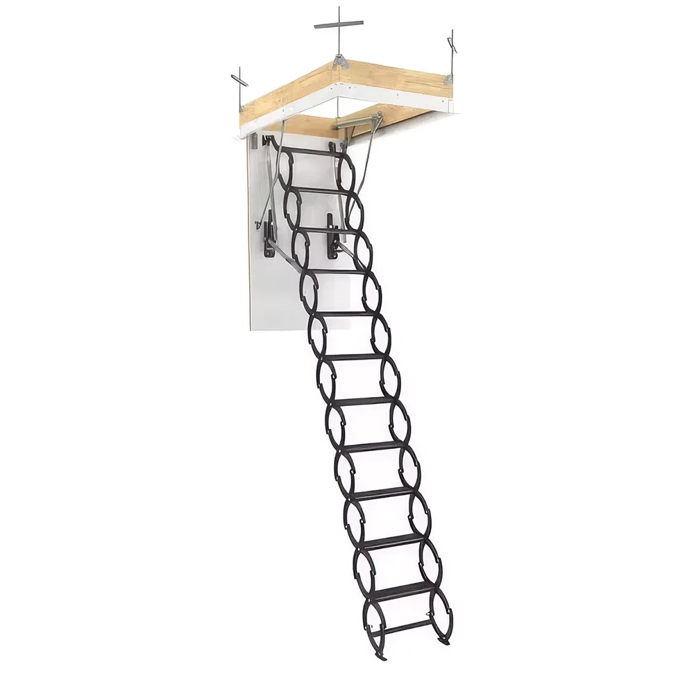 25" x 54" Insulated Scissor Attic Ladder - 350 lbs. Load Capacity