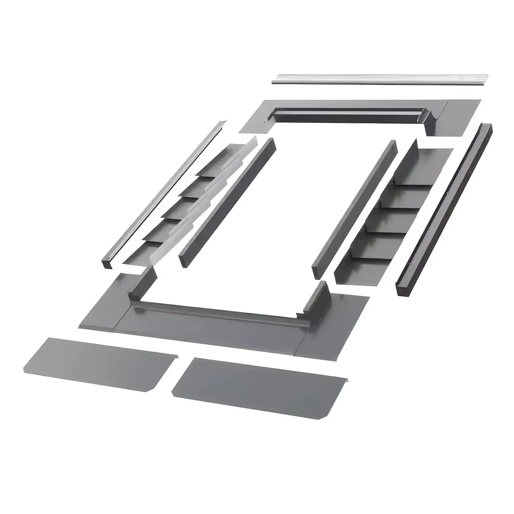 30" x 55" Low-Profile Shingle Roof Flashing Kit for Wooden Roof Window