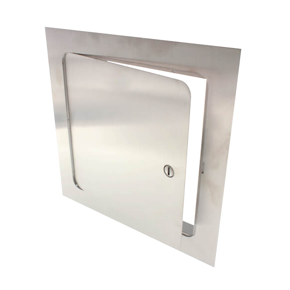 8 x 8 Universal Flush Premium - Flange - Stainless Steel
