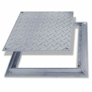 Diamond Plated Floor Hatch