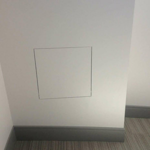 24 x 24 Drywall Inlay Panel with Fully Detachable Hatch California Access Doors