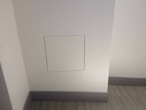 20 x 20 Drywall Inlay Air/Dust Resistant Panel with Detachable Hatch California Access Doors