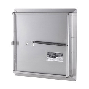8 x 8 Fire Rated Insulated Access Panel in Stainless Steel California Access Doors