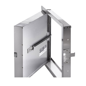 16 x 16 Fire Rated Insulated Access Panel in Stainless Steel California Access Doors