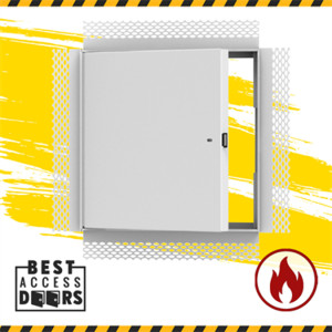 22 x 22 Fire Rated Non Insulated Access Panel with Plaster Flange California Access Doors