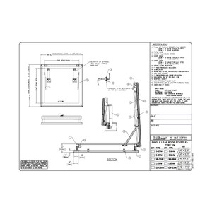 30 x 96 Galvanized Steel Versamount Roof Hatch California Access Doors