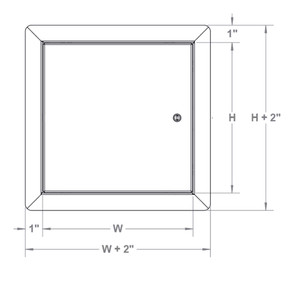 If you need the 22” x 22” Stainless Steel General Purpose Panel with Flange, choose Best Access Doors!