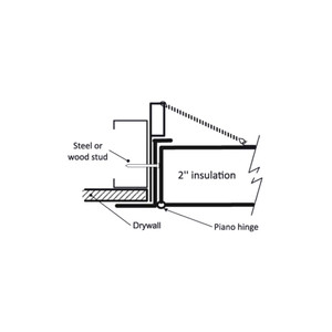 If you need the 8” x 8” - Fire-Rated Insulated Access Door With Flange, visit our website today!