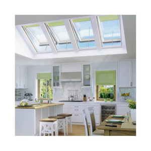 24" x 55" Manual Vented Deck-Mount Skylight Laminated Glass