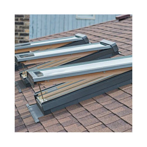 24" x 27" Electric Vented Deck-Mount Skylight Laminated Glass