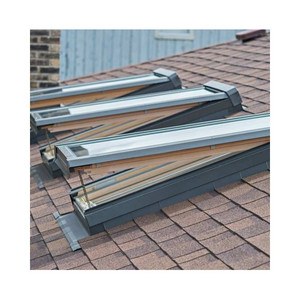 32" x 55" Electric Vented Deck-Mount Skylight Laminated Glass