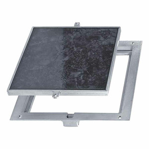 18 x 18 Removable Floor Panel - 1 Recess for Ceramic Tile / Concrete California Access Doors