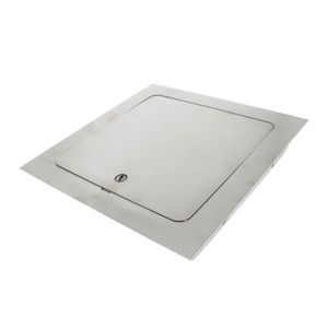 8" x 8" Universal Flush Premium Access Door with Flange - Stainless Steel