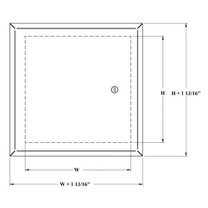 If you need the 8.25” x 12” Aesthetic Panel with Hidden Flange - Stainless Steel, visit our website today!