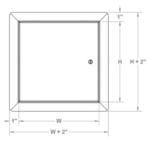 If you need the 22” x 22” Stainless Steel General Purpose Panel with Flange, choose Best Access Doors!